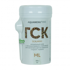 Корм ГСК ML AQUAMENU PRO 100 мл (35 г) натуральный, с гречневой мукой и спирулиной