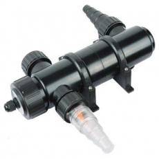 Стерилизатор-UV для пруда 18 Вт, UV-18W, до 2500л/ч, вход/выход 20/25/32/38mm, кабель 1x5м, длина 460м (ПОД ЗАКАЗ)