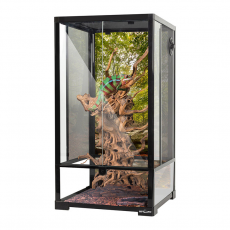 Террариум стеклянный Repti-Zoo 0135RKN сборный 3в1 со сменными стеклами, 406х406х762 мм