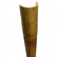 DECOTOP Bambusa Tube 1/2 XS - Половинка стебля бамбука, 20-25 x 4-6 x 2-4 см