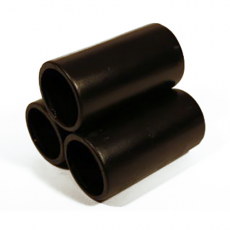 Грот-укрытие керамическое "Трубочки" (Черный)