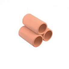 Грот-укрытие керамическое "Трубочки"(Коричневый), TW2210N