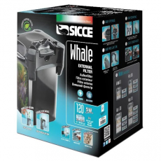 Фильтр внешний SICCE WHALE 120 черный 540 л/ч, для аквариумов 40-120 л