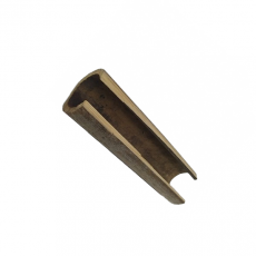 DECOTOP Bambusa Tube 1/2 XXXS - Половинка стебля бамбука, 10-15 x 4-6 x 2-4 см