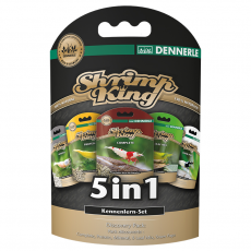 Корм основной Dennerle Shrimp King 5in1 набор из пяти разных кормов премиум-класса для креветок, 5х6 г