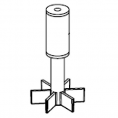 Ротор AQUAEL TURBO FILTER/ CIRCULATOR/ PFN 2000 (без оси)