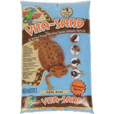 Субстрат ZOO MED Vita Sand Baja Blue, витаминизированный кальциенизированный для террариума, 4,5 кг
