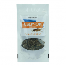Сверчок сушеный AQUAMENU, дой-пак 20 гр