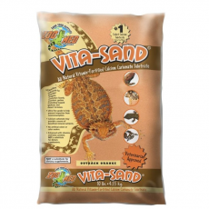 Субстрат ZOO MED Vita Sand Orange, витаминизированный кальциенизированный для террариума, 4,5 кг