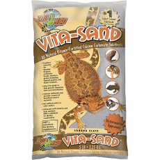 Субстрат ZOO MED Vita Sand Sahara Slate, витаминизированный кальциенизированный для террариума, 2,25 кг