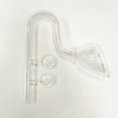 Стеклянная трубка для возврата воды "Lily pipe" 12/16 мм