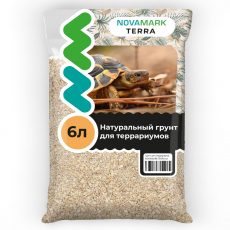 Грунт для террариума NOVAMARK TERRA Ракушечник, 6л