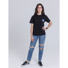 Футболка чёрная EXODESIGN "Рыба", M