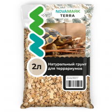 Грунт для террариума NOVAMARK TERRA Щепа бука, 2л