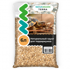 Грунт для террариума NOVAMARK TERRA Щепа бука, 6л