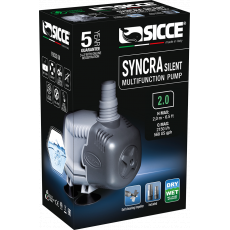 Помпа универсальная SICCE SYNCRA SILENT 2.0, 2150 л/ч, подъем 200 см 123х85хh105 мм