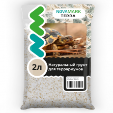 Грунт для террариума NOVAMARK TERRA Бумажная целлюлоза, 2 л