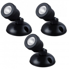 Подсветка Jebao подводно/надводная со светодиодами EL1-3 LED (тройная) 3 х 1W, белый свет