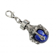 BLUE BUG Подвеска металлическая “Лапа с жемчужиной”, 20х47мм (Германия)