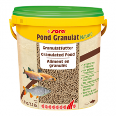 Корм для прудовых рыб,  Sera Pond Granulat, ведро, гранулы, 10 л, 1.8 кг