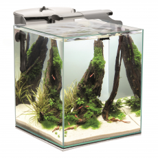 Aквариум AQUAEL FISH&SHRIMP SET DUO D&N 35 белый (49 л), 35х45х45 см