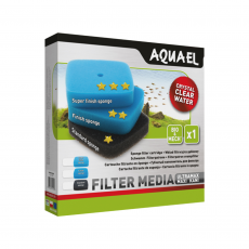 Губка сменная для фильтра AQUAEL ULTRAMAX/MAXI KANI среднепористая, 1шт