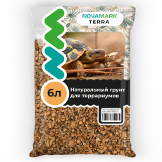 Грунт для террариума NOVAMARK TERRA Coco Bedding Кокосовый субстрат, 6 л