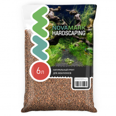 Грунт для аквариума NOVAMARK HARDSCAPING Лавовая крошка 3-5 мм, 6 л