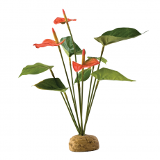 Искусственное растение Exo Terra  Anthurium Bush, пластиковое растение Антуриум кустовой