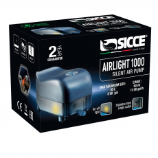 Компрессор SICCE AIRlight 1000 одноканальный, 60 л/ч, 50х95х57 мм