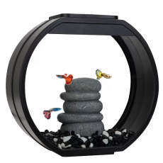 Аквариум AA-Aquariums Deco O Mini UPG, 10 л, черный, 334х142х310 мм