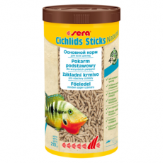 Корм Sera для цихлид, основной в палочках "Cichlids Sticks Nature", 1000 мл, 210 г