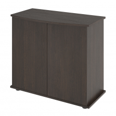 Подставка AquaPlus фигурная 80, 81х36х72 см, две дверки ДСП, венге, собранная