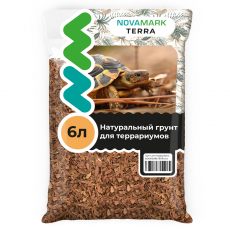 Грунт для террариума NOVAMARK TERRA Кора лиственницы, 6л
