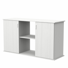 Подставка AquaPlus 150, 151х51х71 см, две дверки ДСП, белое дерево, собранная