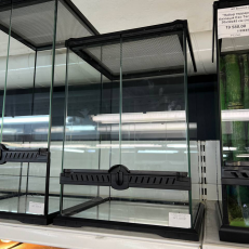 Террариум EXODESIGN T-40, 300х300х450-4, модель S, вент 7 см, мелкая некраш. сетка