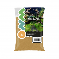 Грунт для террариума NOVAMARK TERRA Янтарный песок 0.1-0.4 мм, 2 л (3 кг)