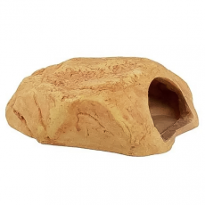 EXOPRIMA Укрытие для рептилий "Cozy Cave", бежевое, 17.5х11х5.5см