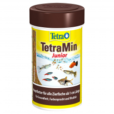 Корм основной для всех видов рыб Tetra TetraMin Junior мелкие хлопья, 100 мл (30 г)