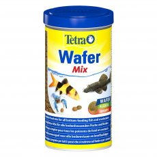 Корм с креветкой для плотоядных, травоядных донных рыб Tetra WaferMix таблетки, 1 л (480 г)