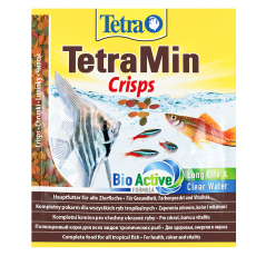 Корм основной для всех видов рыб Tetra TetraMin Pro Crisps чипсы, пакет 12 г