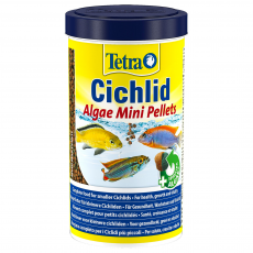 Корм для травоядных цихлид Tetra Cichlid Algae Mini мелкие шарики, 500 мл (170 г)