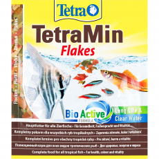 Корм основной для рыб Tetra TetraMin Flakes хлопья, пакет 12 г
