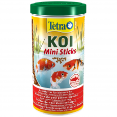 Корм для карпов кои Tetra Pond Koi Sticks Junior для обеспечения здорового роста мальков, 1 л (370 г)