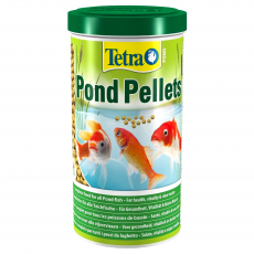 Корм для прудовых рыб Tetra Pond Pellets Medium в виде плавающих на поверхности пеллетов, 1 л (240 г)