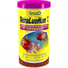 Корм специальный Tetra Luo Han плавающие шарики для цихлид Flower Horn, 1 л (330 г)