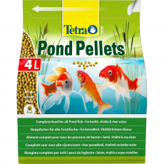 Корм для прудовых рыб Tetra Pond Pellets в виде плавающих на поверхности пеллетов, 4 л (1030 г)