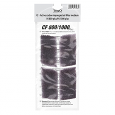Губка Tetra CF для фильтров Tetra IN 800/1000 plus с активированным углём, 2 шт