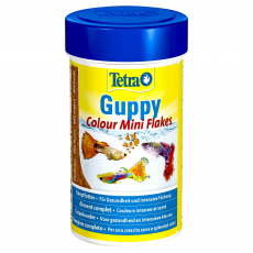 Корм для окраса гуппи Tetra Guppy Colour мелкие хлопья, 100 мл (30 г)