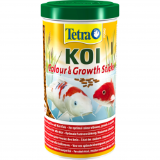 Корм для карпов кои Tetra Pond Koi Sticks Growth в форме палочек для крупных карпов кои, 1 л (270 г)